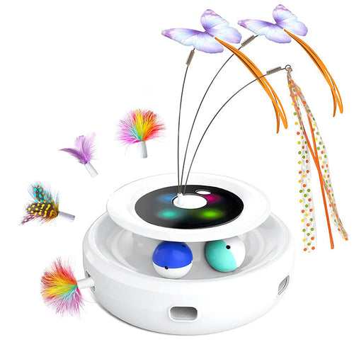 Automatic Cat Teasing Game Spinner Toy