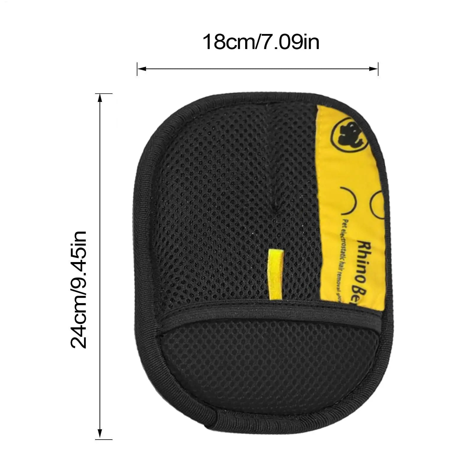 2-Pack Cat & Dog Grooming Gloves - Pet Hair Removal Brush