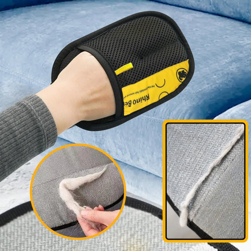 2-Pack Cat & Dog Grooming Gloves - Pet Hair Removal Brush